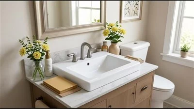 Integratsiyalangan qolipli{0}}rayon ostidagi Vanity Basin